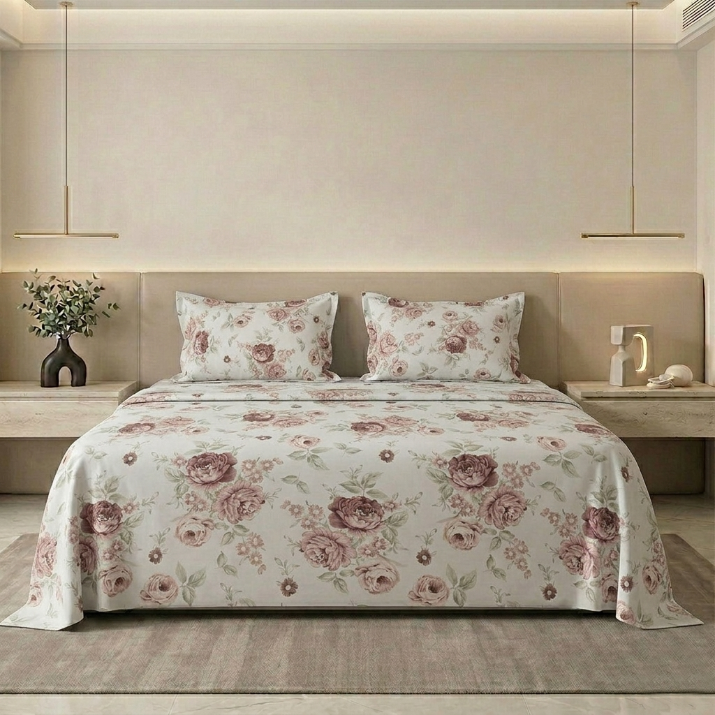 Blush Linen Rose