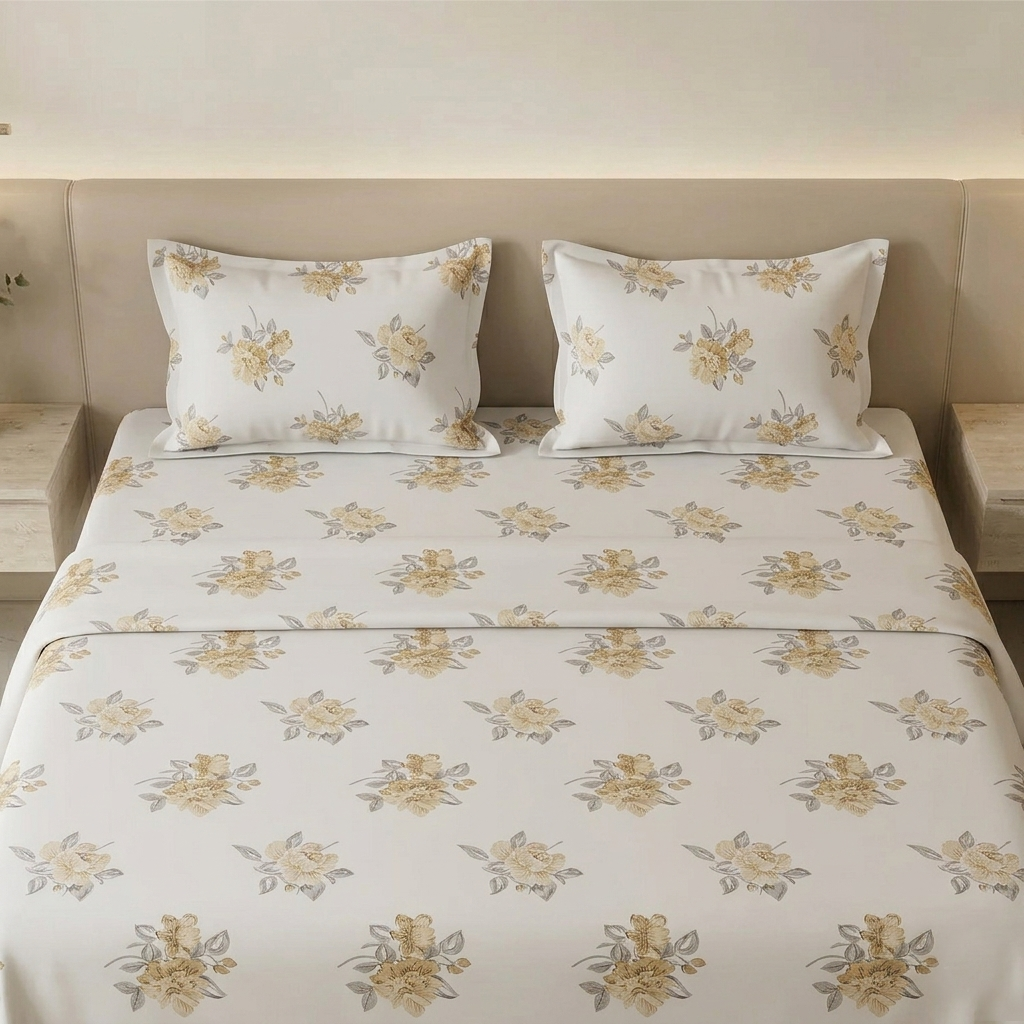 Ivory Beige Blossom