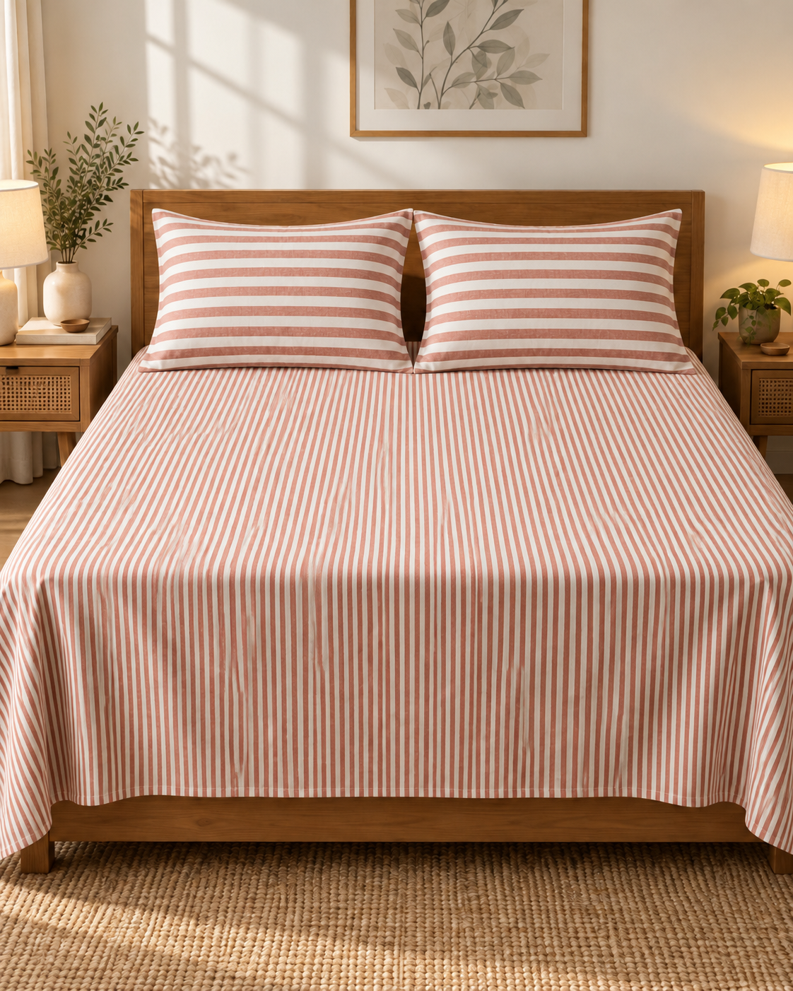 Blush Stripes