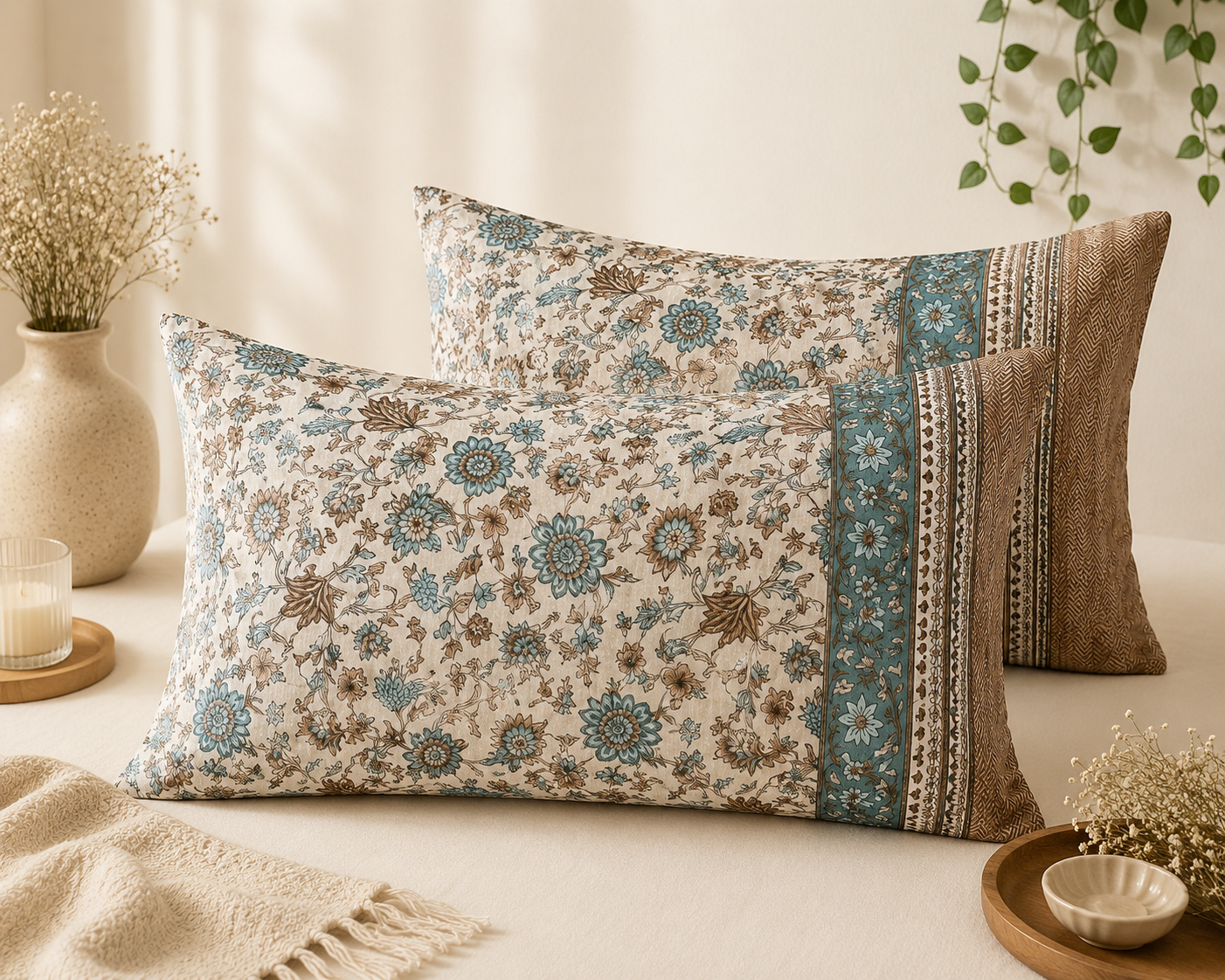 Azure Kalamkari